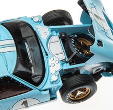將圖片載入圖庫檢視器 1:18 1966 Gulf Blue Ford GT40 Le Mans Diecast