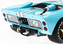 將圖片載入圖庫檢視器 1:18 1966 Gulf Blue Ford GT40 Le Mans Diecast