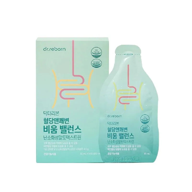 dr. reborn blood glucose & smooth stool emptying balance (每set 14包)